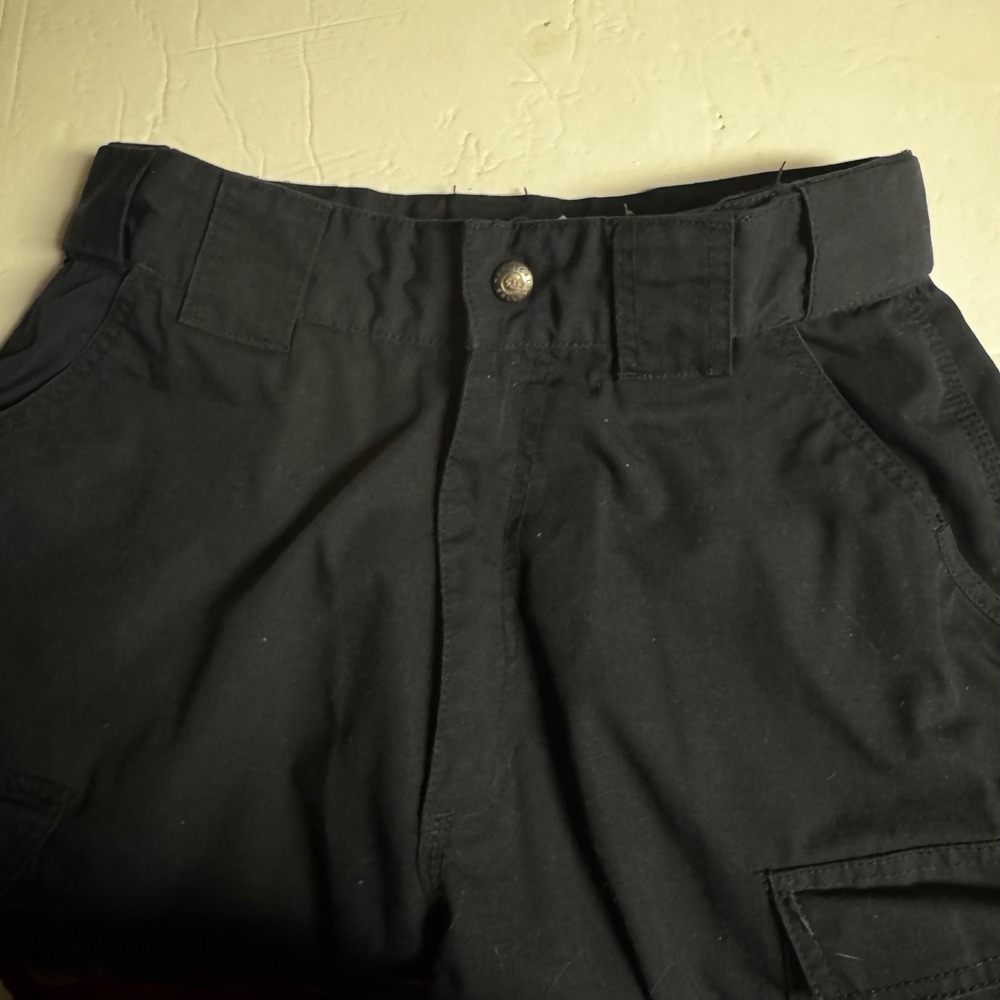 5.11 Tactical Series  Men‎ Black Ripstop Cargo Pants Medium Reg 31.5-35 Waist